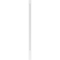 Ekena Millwork Raised Panel PVC Pilaster w/Standard Capital & Base, 5"W x 120"H x 2"P PILP05X120RP01-2 - alternate 3